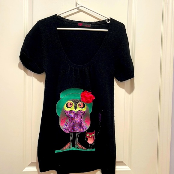 Vintage Winter Short Sleeves Dress for Ladies. - Picture 1 of 7